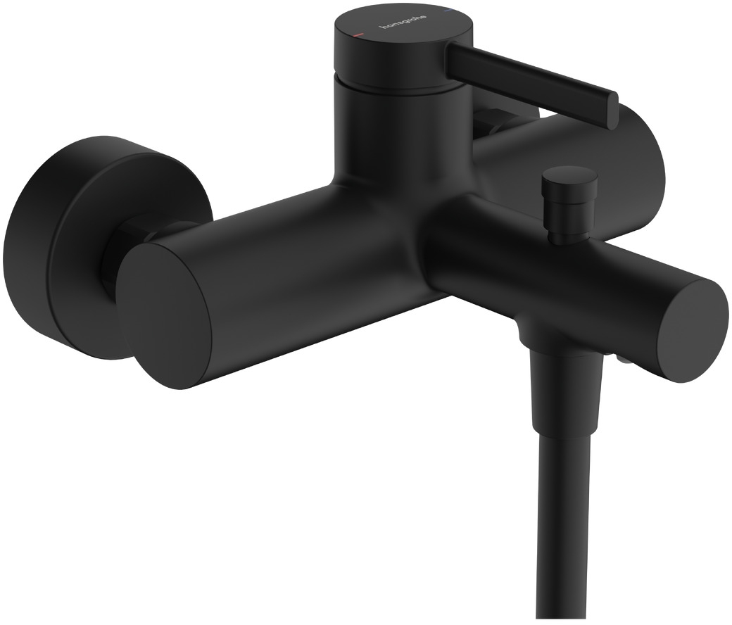 Hansgrohe Zesis S rubinetto per vasca e doccia a parete nero 74420670