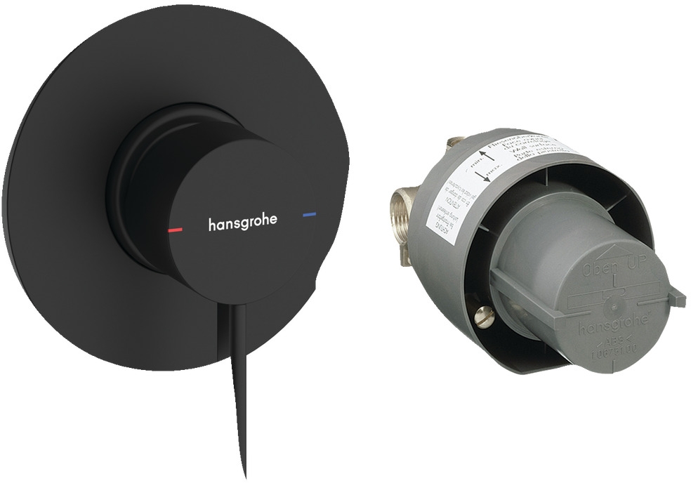 Hansgrohe Zesis S rubinetto per doccia da incasso nero 74618670