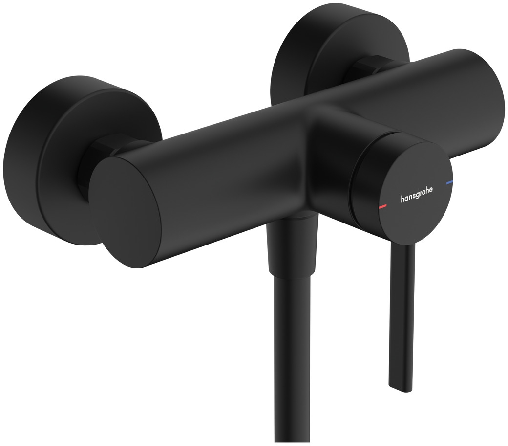 Hansgrohe Zesis S rubinetto per doccia a parete nero 74621670