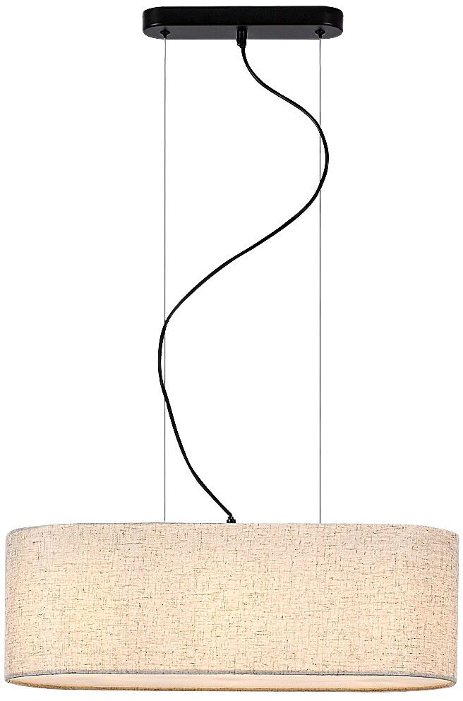 Rabalux Narmin lampada da terra 3x40 W nero-beige 72251