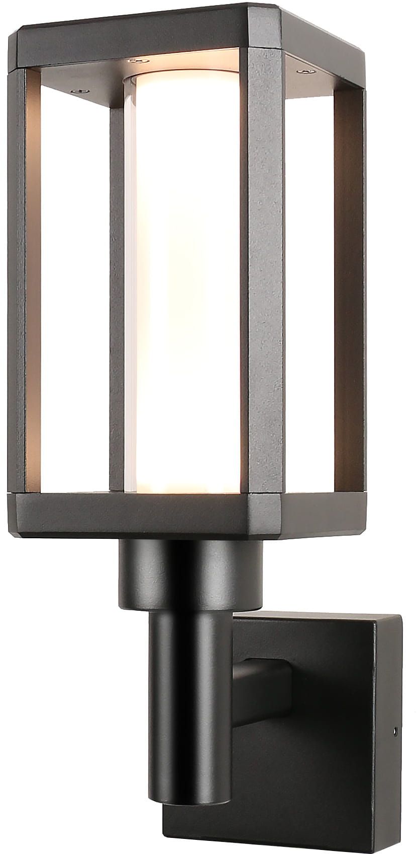 Zuma Line Urban lampada da parete per esterni 1x12 W nero SJ12331