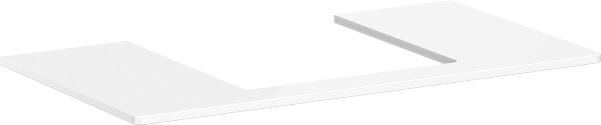 Hansgrohe Xelu Q piano sopra armadietto 98x55 cm bianco 54095050