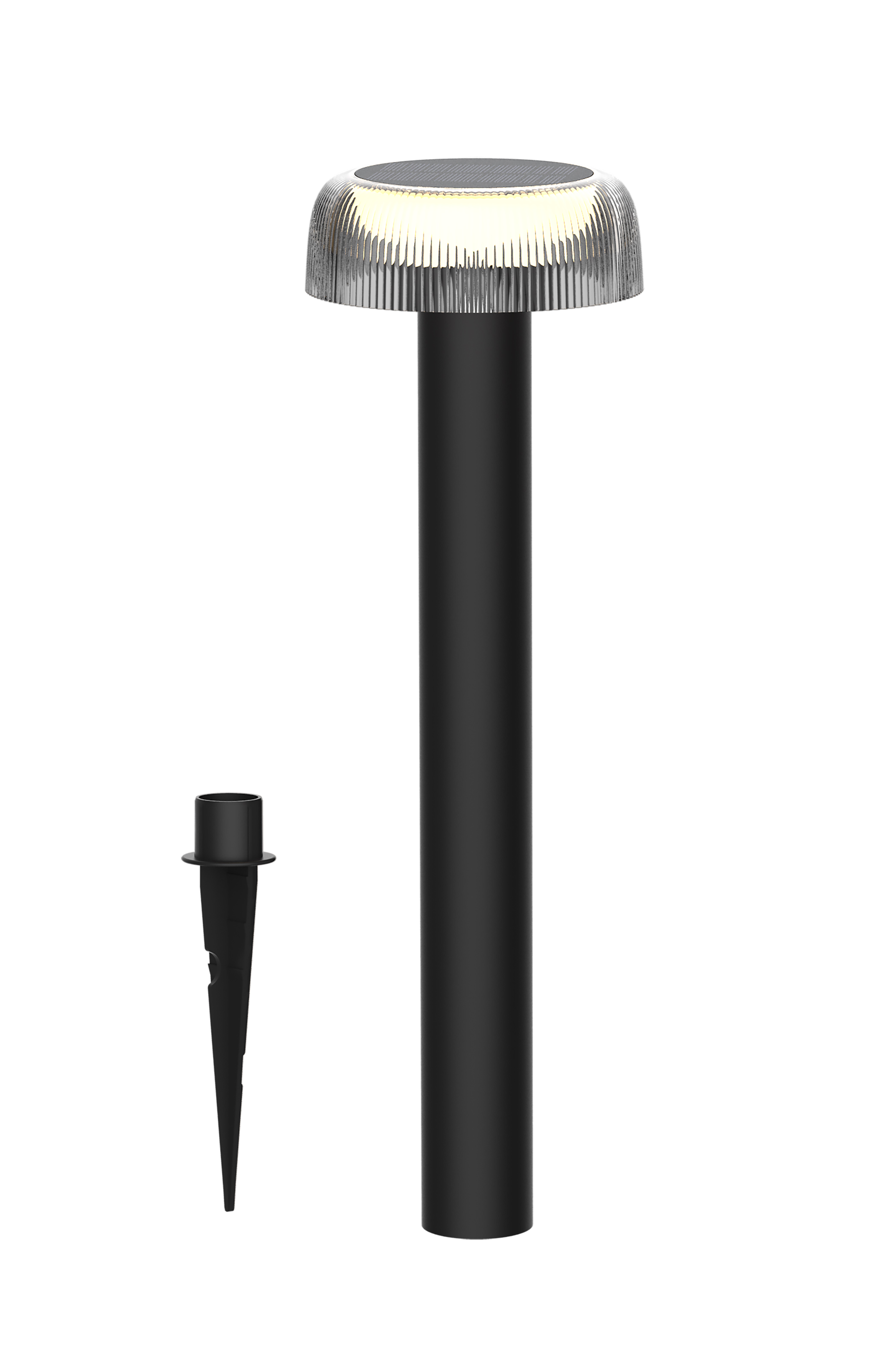Zuma Line Bluet lampada solare da terra 1x2.5 W nero PT33111