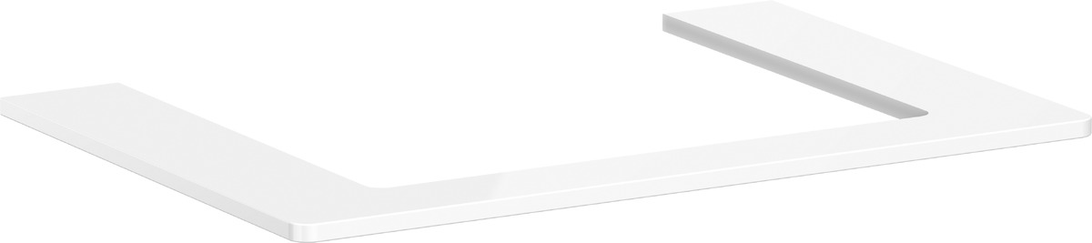 Hansgrohe Xelu Q piano sopra armadietto 78x55 cm bianco 54109050