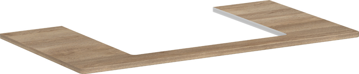 Hansgrohe Xelu Q piano sopra armadietto 98x55 cm rovere 54110230