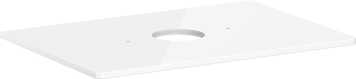 Hansgrohe Xelu Q piano sopra armadietto 78x55 cm bianco 54113050