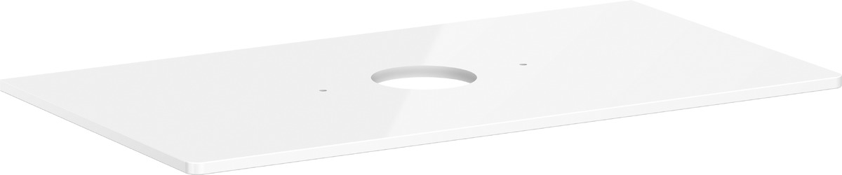 Hansgrohe Xelu Q piano sopra armadietto 98x55 cm bianco 54114050