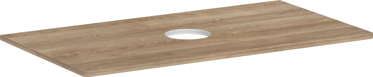 Hansgrohe Xelu Q piano sopra armadietto 98x55 cm rovere 54114230