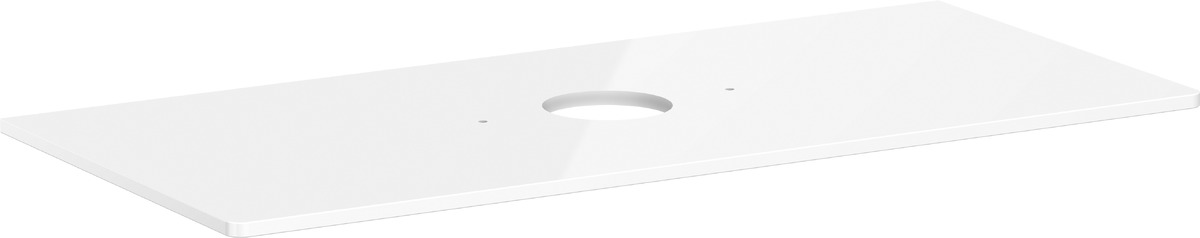 Hansgrohe Xelu Q piano sopra armadietto 118x55 cm bianco 54115050