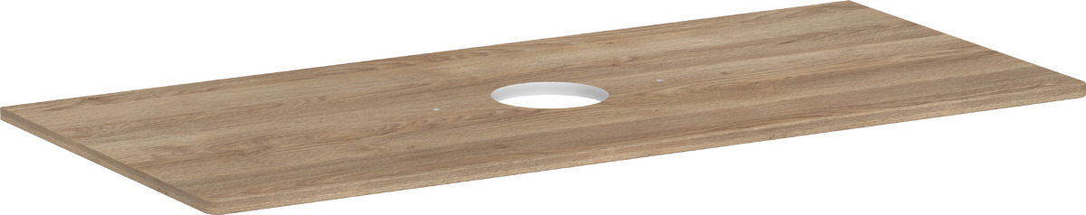 Hansgrohe Xelu Q piano sopra armadietto 118x55 cm rovere 54115230