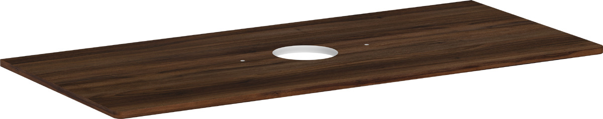 Hansgrohe Xelu Q piano sopra armadietto 118x55 cm noce 54115630