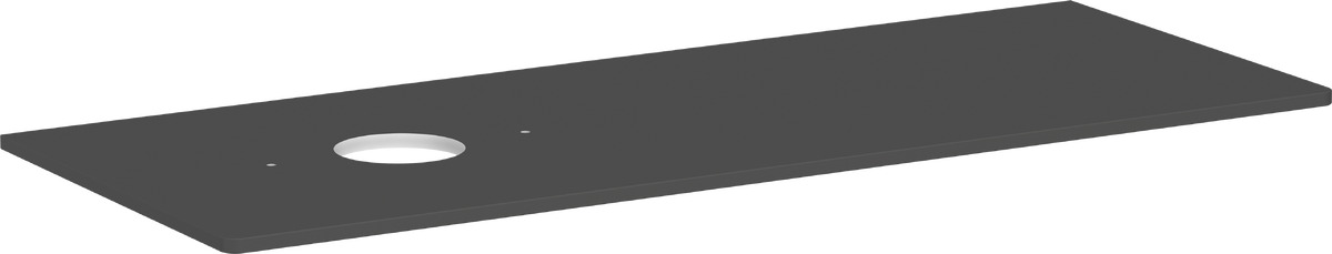 Hansgrohe Xelu Q piano sopra armadietto 136x55 cm grigio 54116910