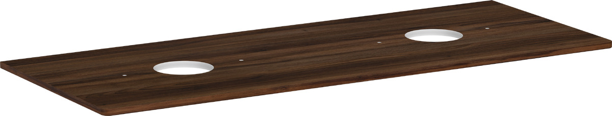 Hansgrohe Xelu Q piano sopra armadietto 136x55 cm noce 54118630