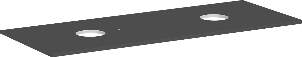 Hansgrohe Xelu Q piano sopra armadietto 136x55 cm grigio 54118910