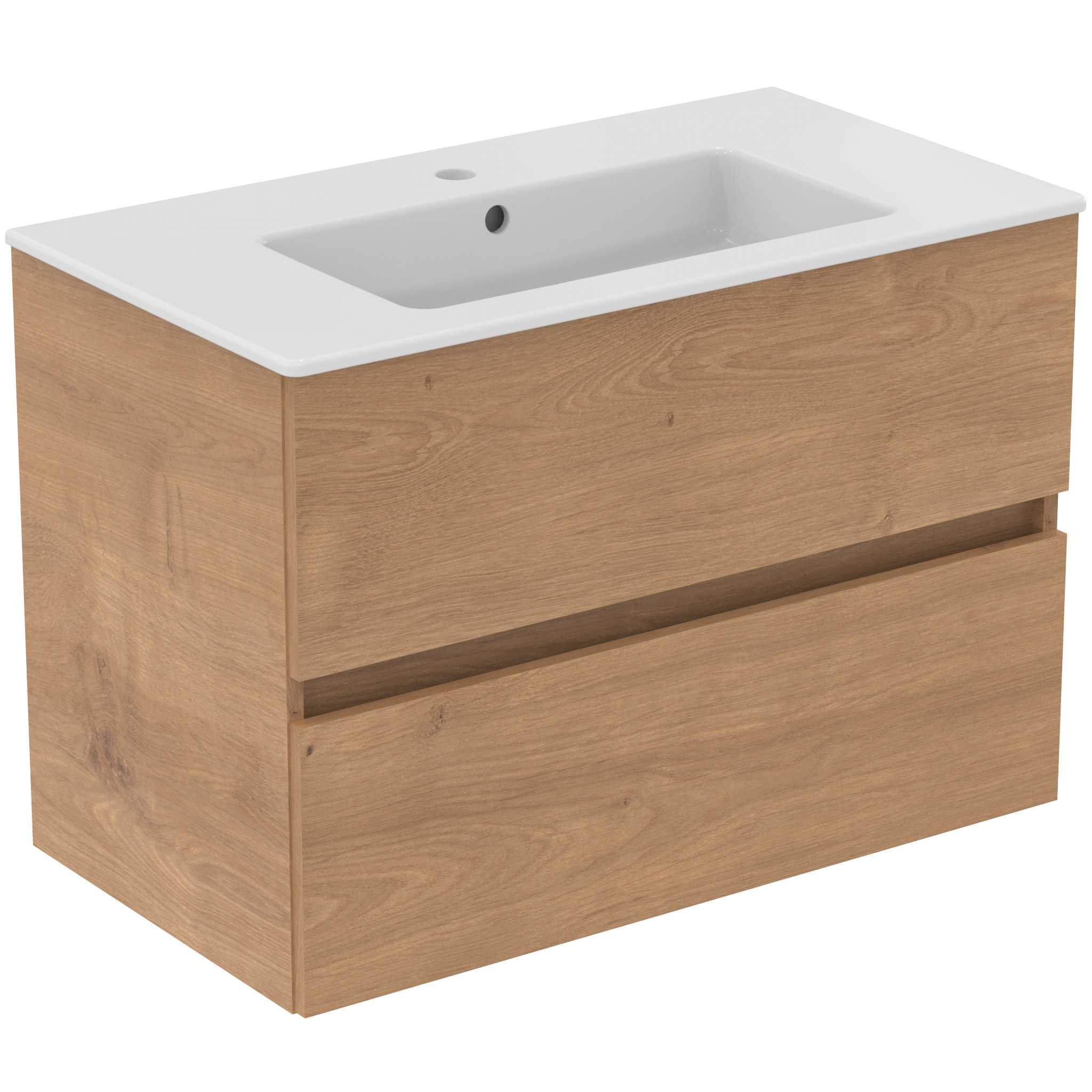 Ideal Standard Eurovit+ lavabo con armadietto 81.5 cm rovere R0574Y8