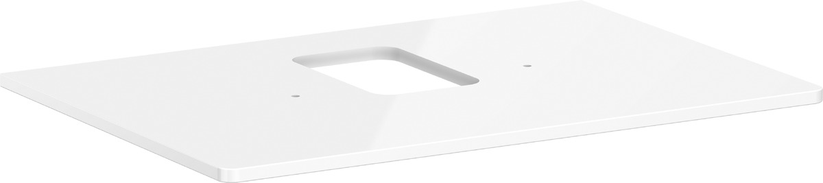 Hansgrohe Xelu Q piano sopra armadietto 78x55 cm bianco 54120050