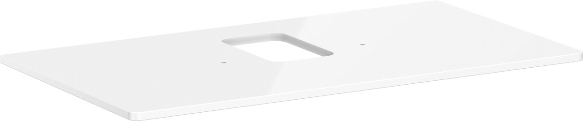 Hansgrohe Xelu Q piano sopra armadietto 98x55 cm bianco 54121050