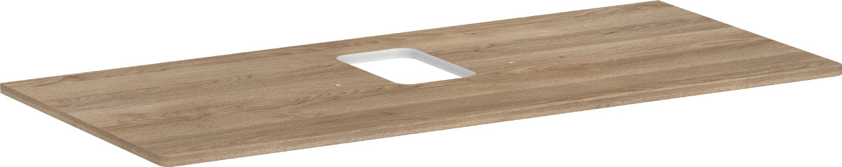 Hansgrohe Xelu Q piano sopra armadietto 118x55 cm rovere 54122230