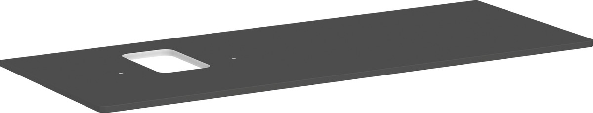 Hansgrohe Xelu Q piano sopra armadietto 136x55 cm grigio 54123910