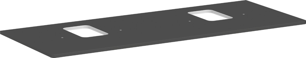 Hansgrohe Xelu Q piano sopra armadietto 136x55 cm grigio 54125910