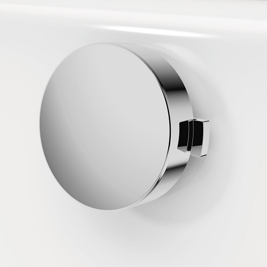 Kaldewei Comfort sifone per vasca da bagno nero 687772490676