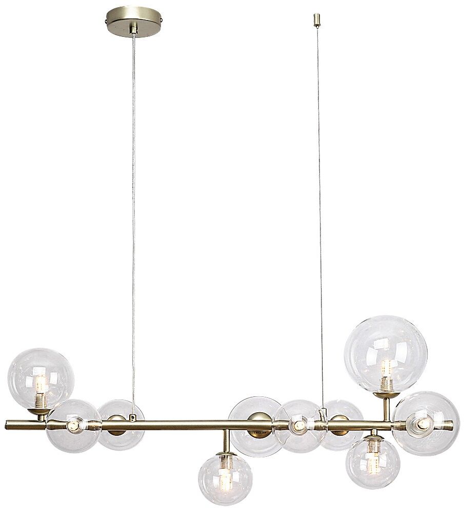 Rabalux Aslov lampada sospesa x28 W trasparente-oro 72298