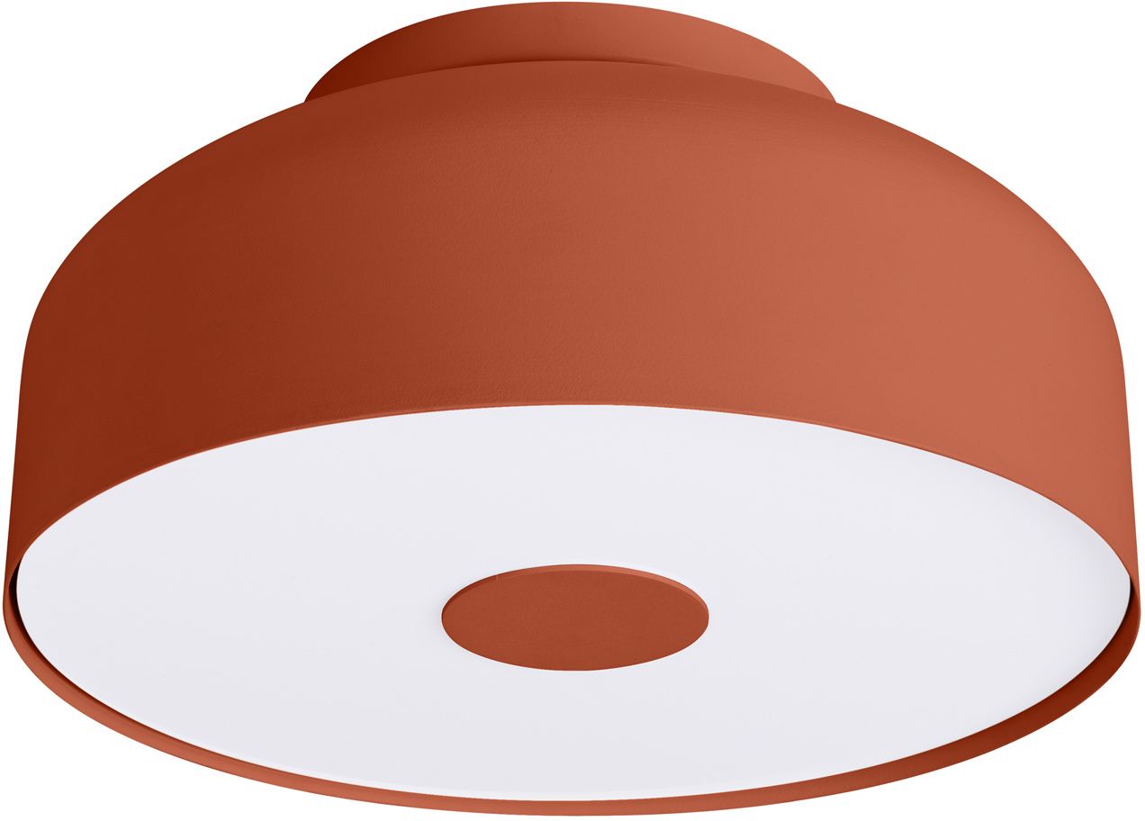 Sollux Lighting Omiq plafoniera 4x15 W rosso SL.1681