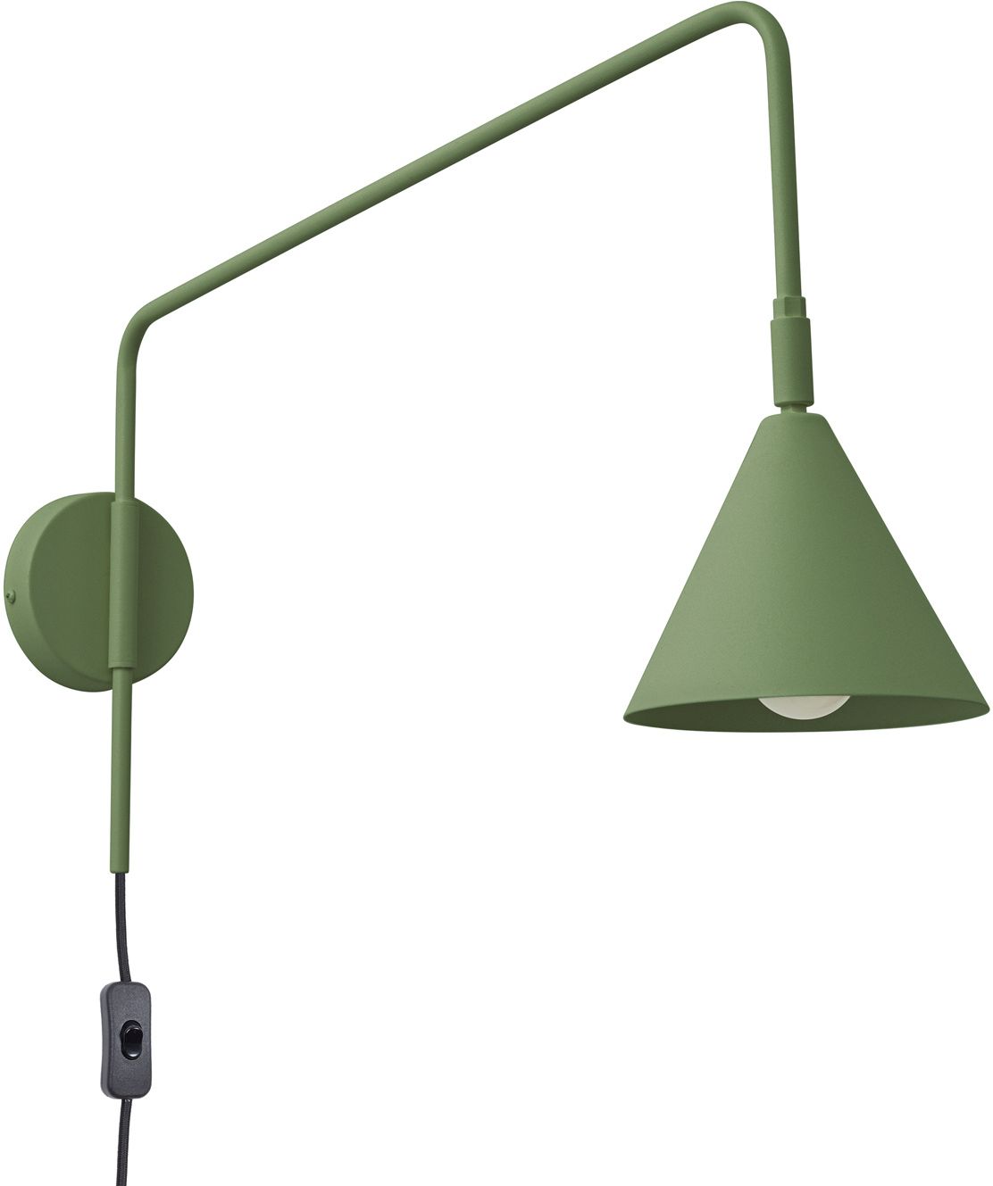 Sollux Lighting Nox lampada da parete 1x10 W verde SL.1700