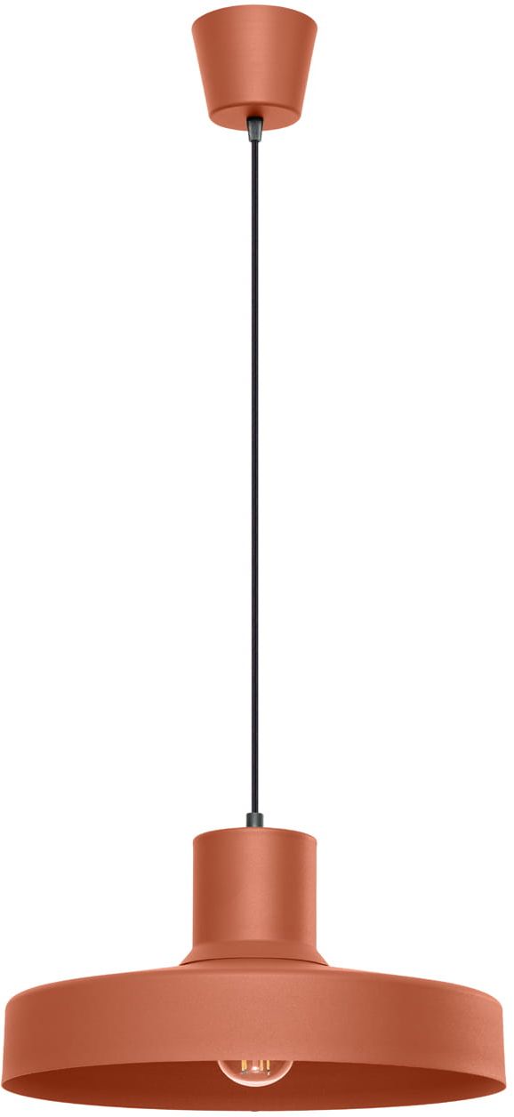 Sollux Lighting Bilo lampada sospesa 1x15 W rosso SL.1706