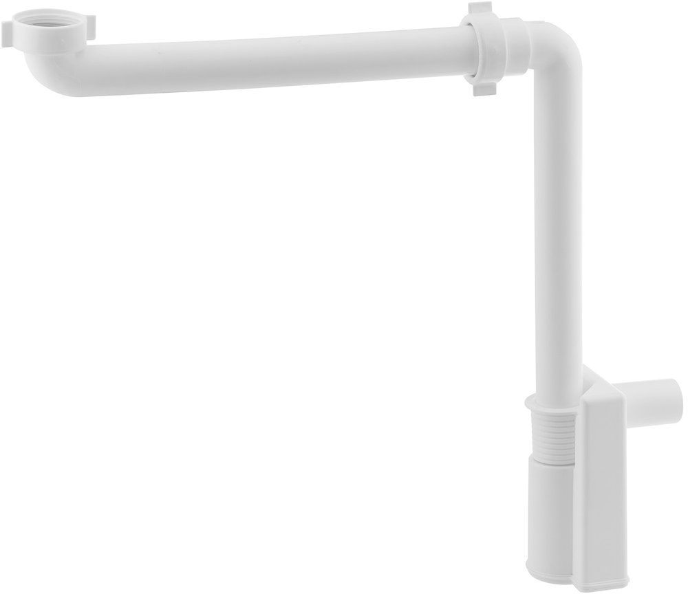 Sapho sifone per lavabo a tubo bianco 151.032.0