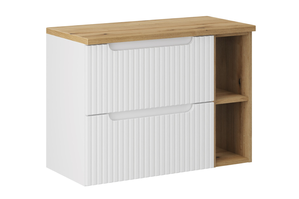 Set armadietto Comad Nova White NOVA WHITE 82-60-2S, armadietto Comad Nova Oak NOVA OAK 81-20-39, NOVA OAK A 89-80