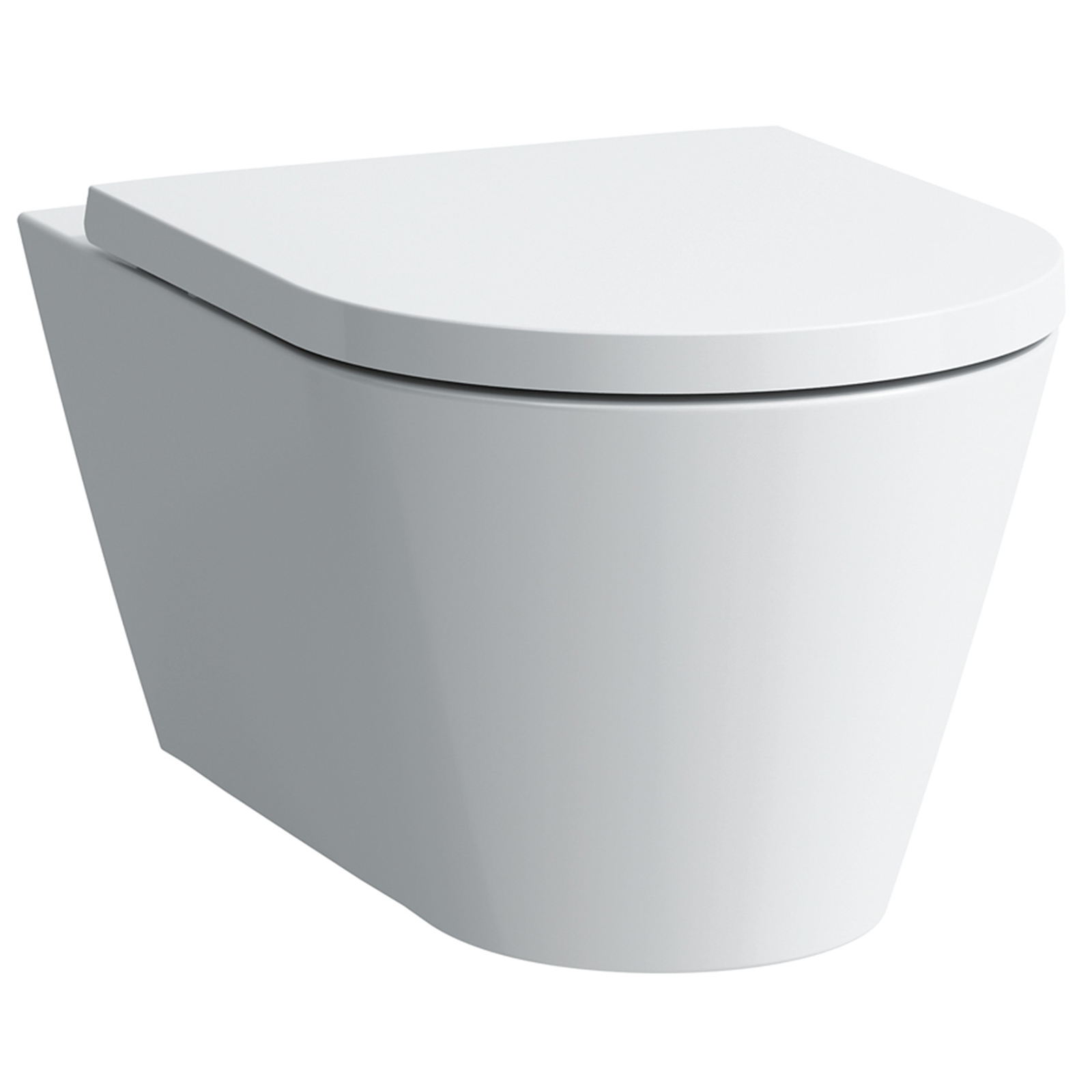 Laufen Kartell set vaso wc con copriwater sospeso bianco H8663300000001