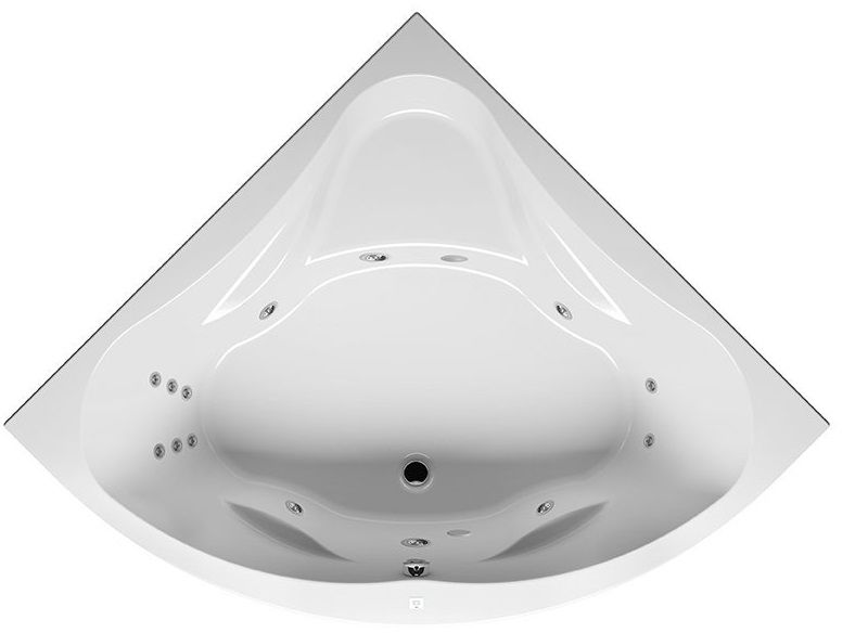 Riho Neo vasca da bagno angolare 150x150 cm destra bianco B077009005