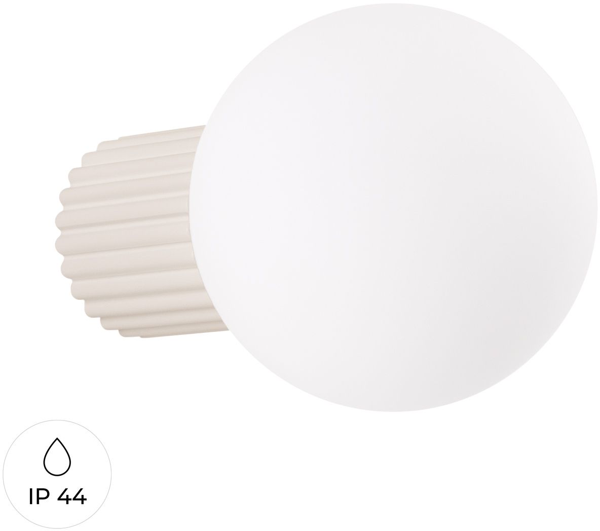 Sollux Lighting Halo lampada da parete 1x8 W bianco-beige SL.1717