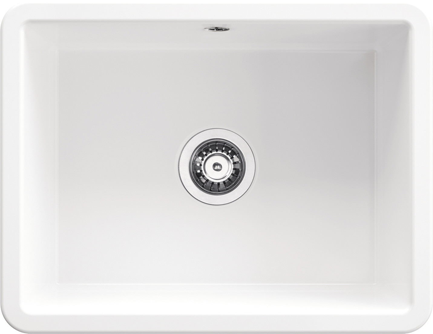 Deante Lumi lavello in ceramica 55.7x43 cm bianco ZCU_610C