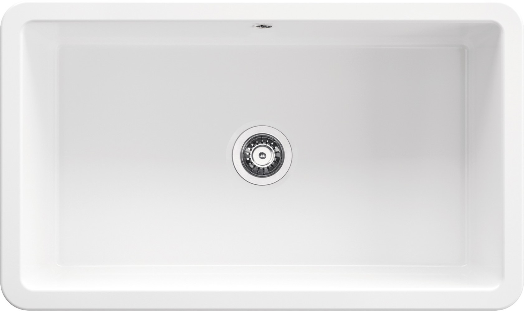Deante Lumi lavello in ceramica 81x48 cm bianco ZCU_610D