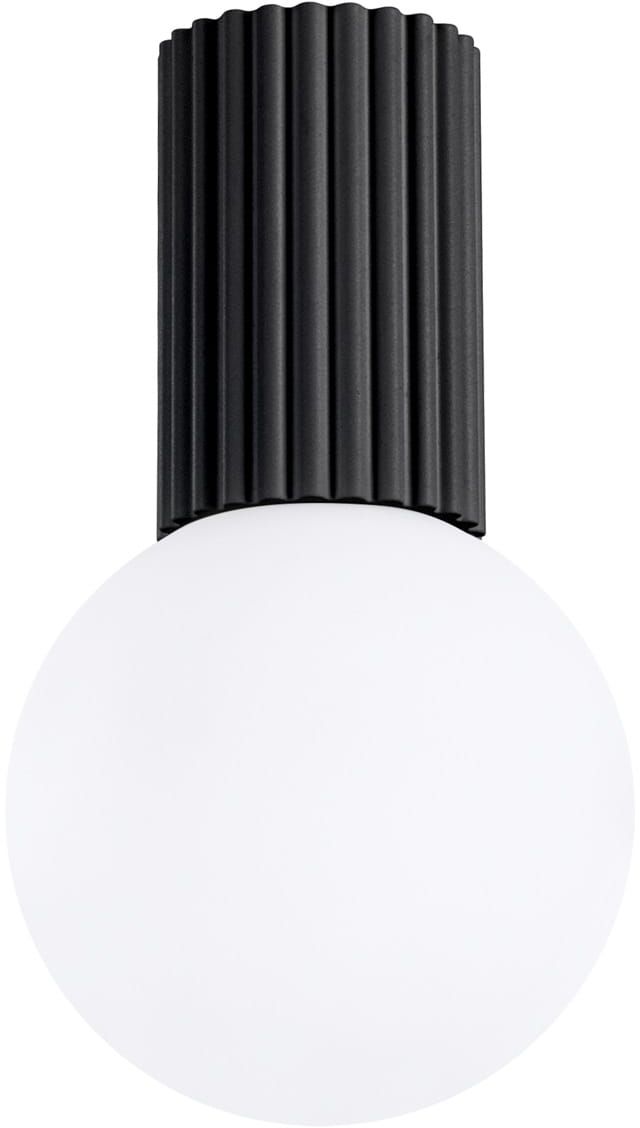 Sollux Lighting Halo lampada da soffitto 1x8 W bianco-nero SL.1713