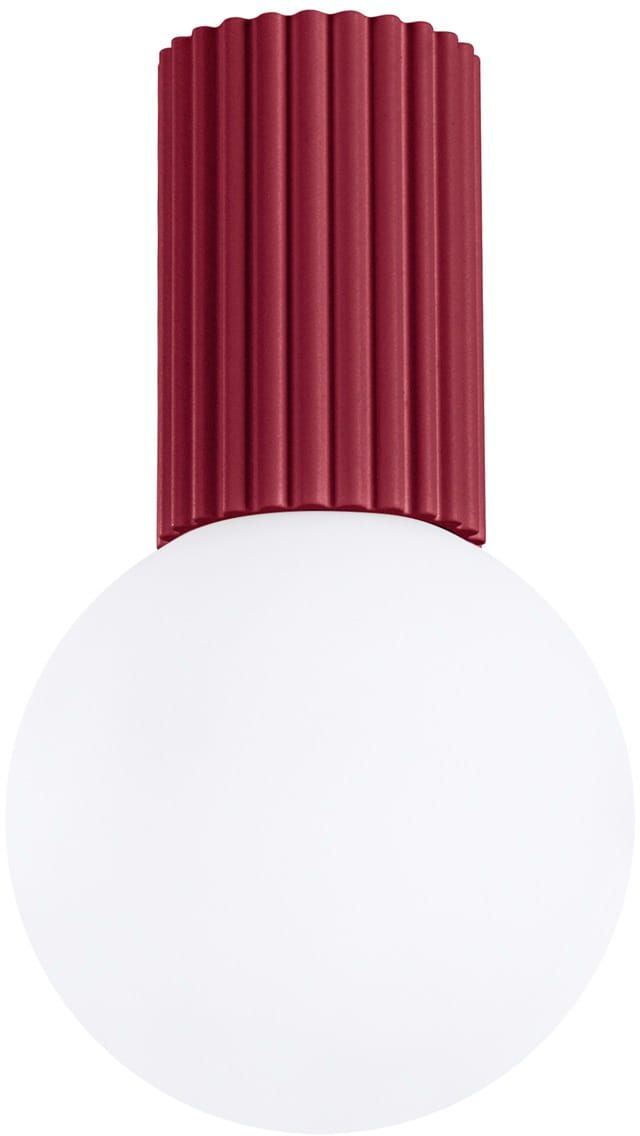 Sollux Lighting Halo lampada da soffitto 1x8 W bianco-borgogna SL.1748