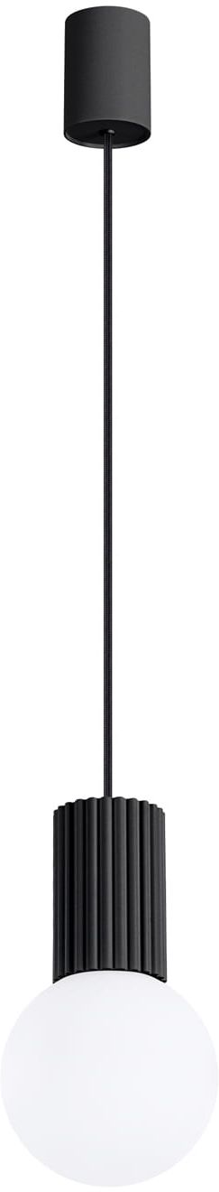 Sollux Lighting Halo lampada sospesa 1x8 W bianco-nero SL.1714