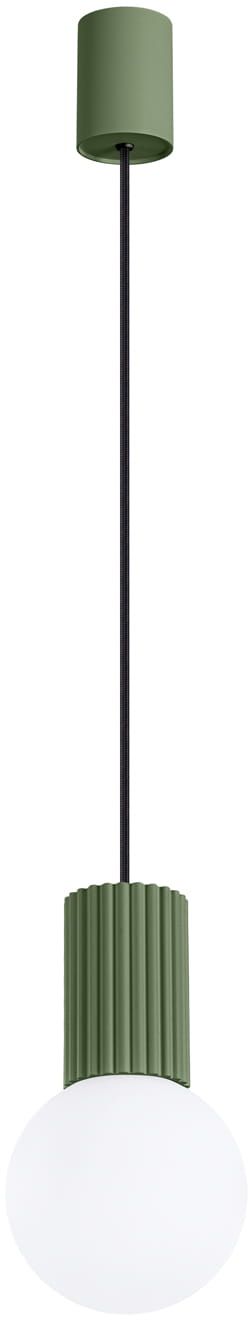 Sollux Lighting Halo lampada sospesa 1x8 W bianco-verde SL.1724