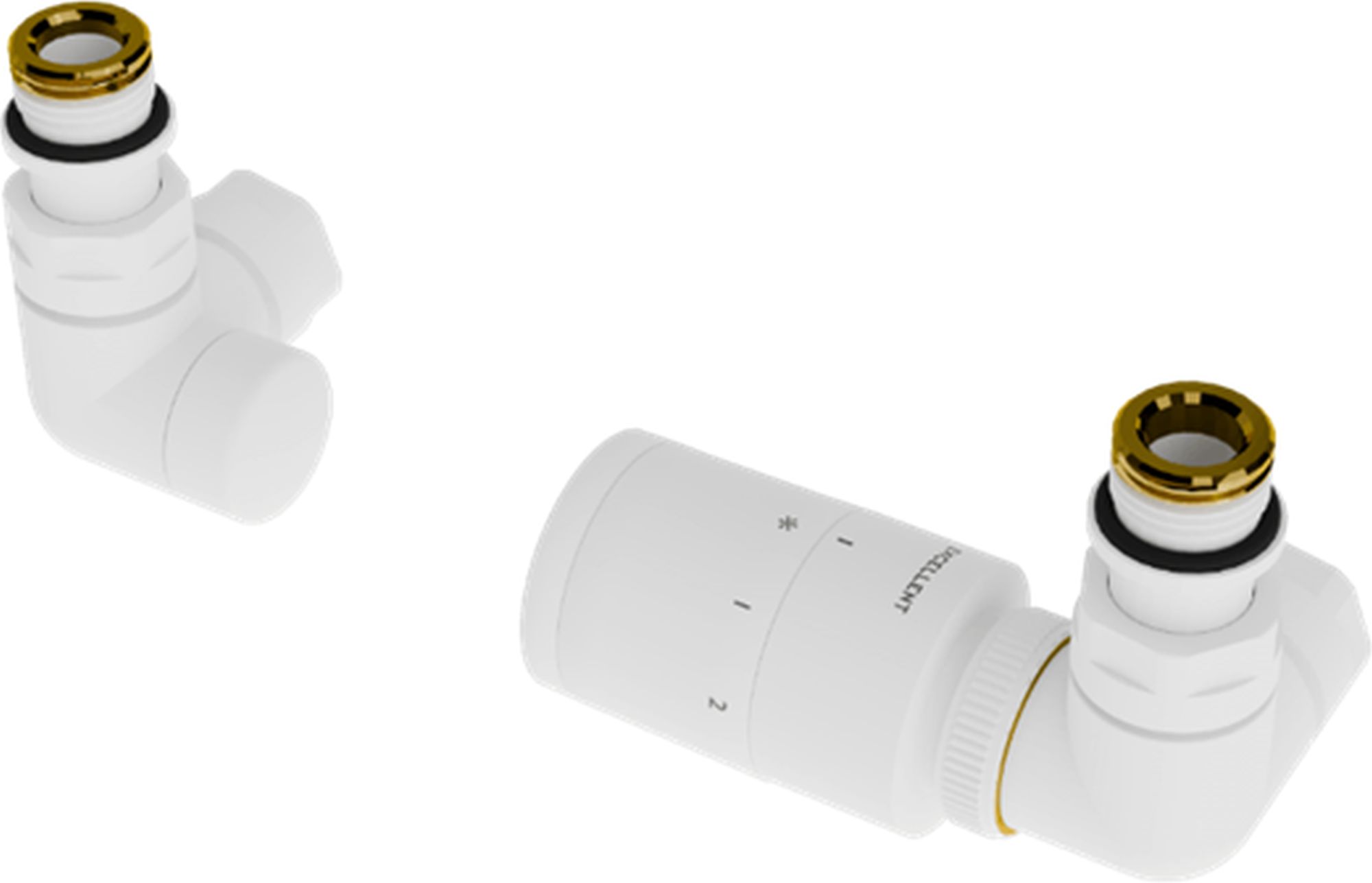 Excellent Caldo valvola termostatica a tre vie bianco GREX.CA20.P.TT.WH