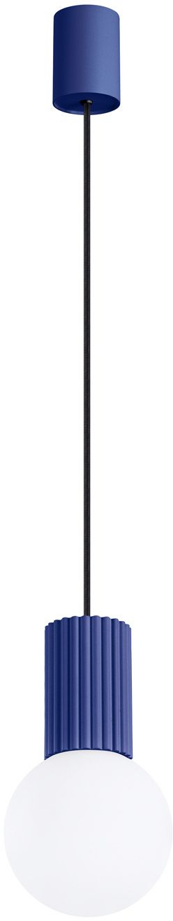 Sollux Lighting Halo lampada sospesa 1x8 W bianco-blu scuro SL.1739