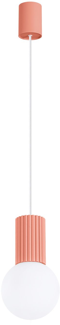 Sollux Lighting Halo lampada sospesa 1x8 W bianco SL.1754