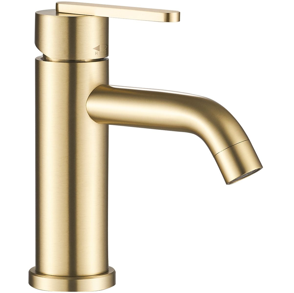 Rea Ontario rubinetto per lavabo verticale oro REA-B5505