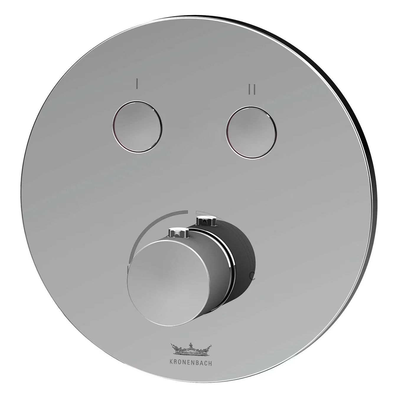 Kronenbach Radia rubinetto per vasca e doccia da incasso cromo 19043002CR