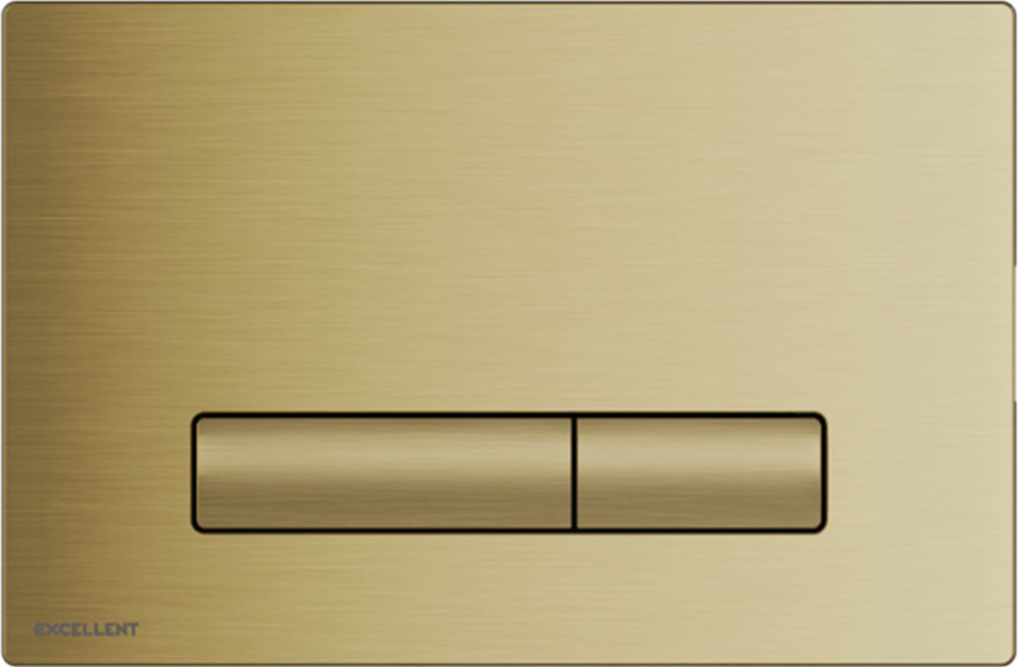 Excellent Aurro placca di comando per WC oro INEX.AU230.150.GB