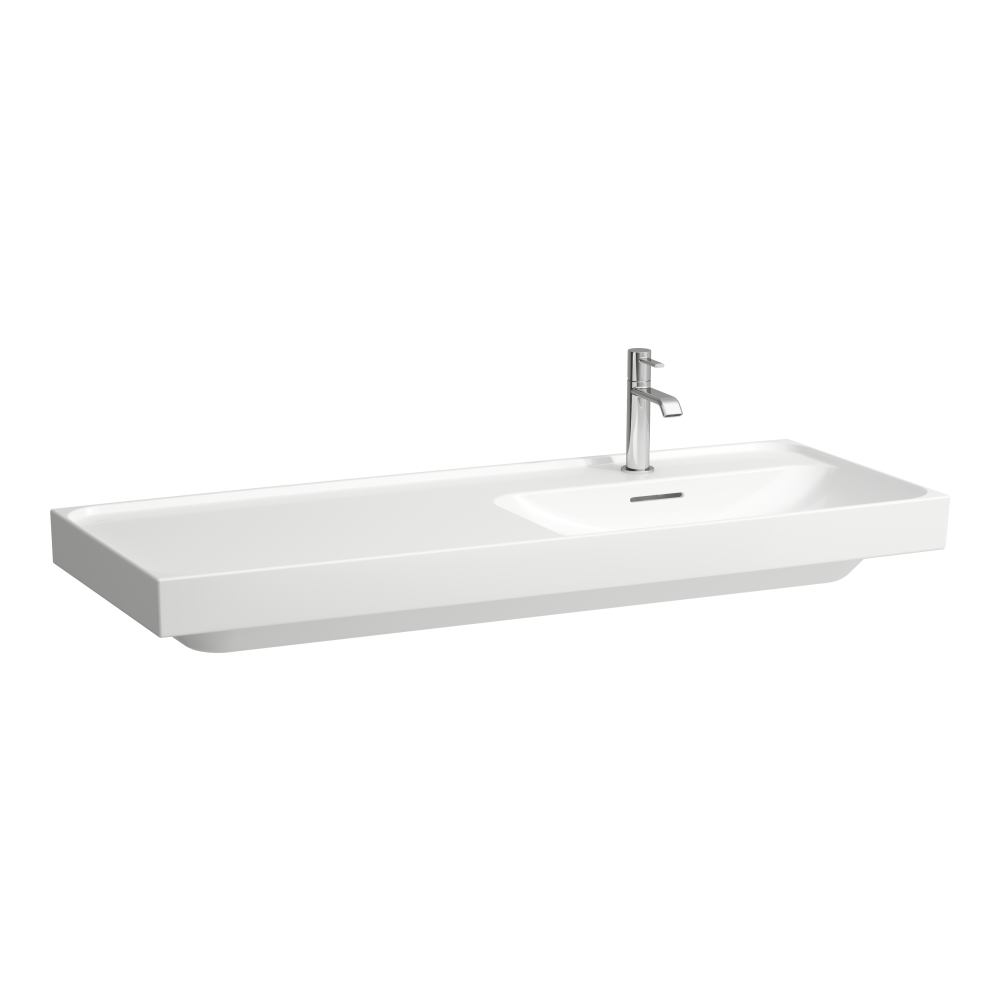 Laufen Meda lavabo 120x46 cm rettangolare da mobile bianco lucida H8171194001041