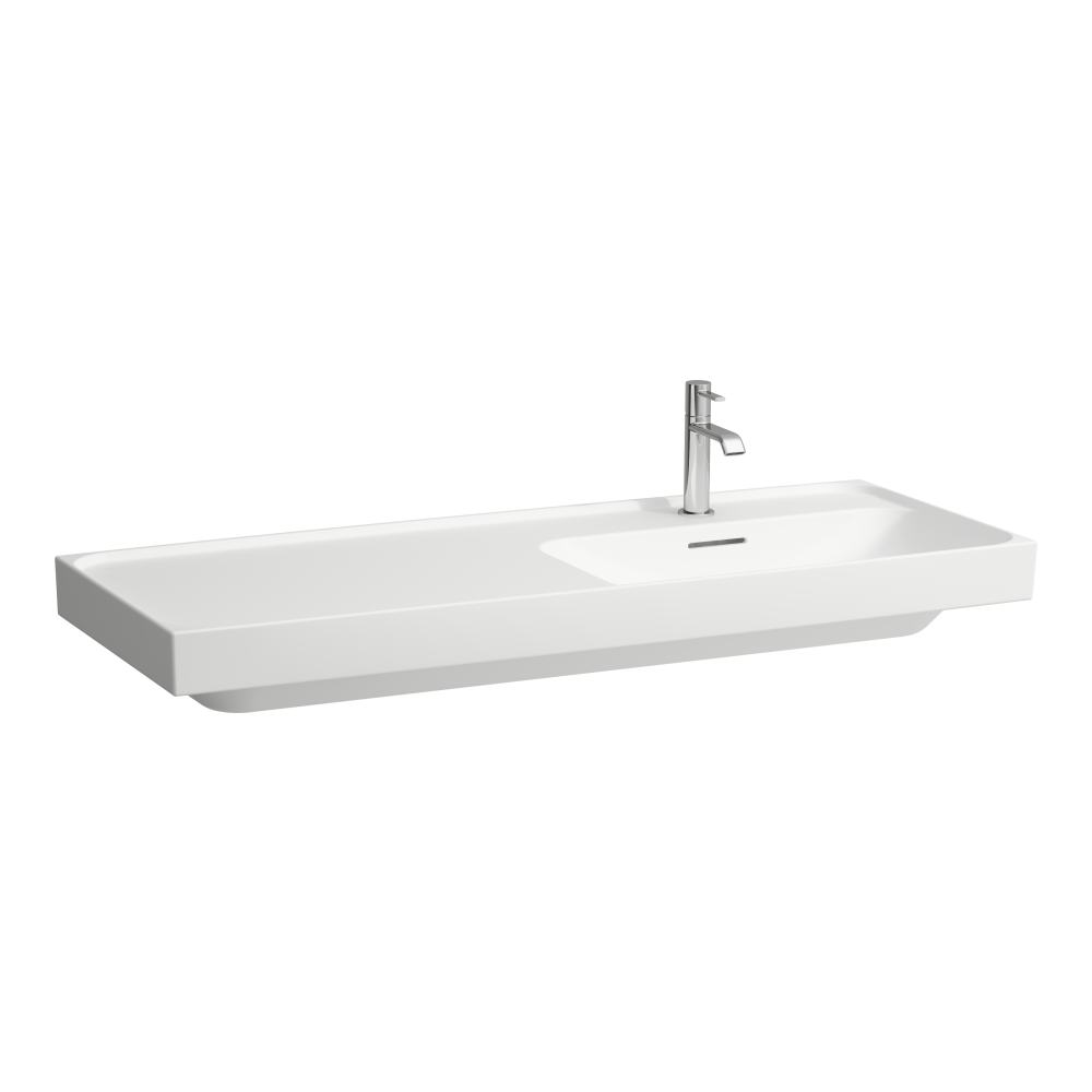 Laufen Meda lavabo 120x46 cm rettangolare da mobile bianco opaca H8171197571091