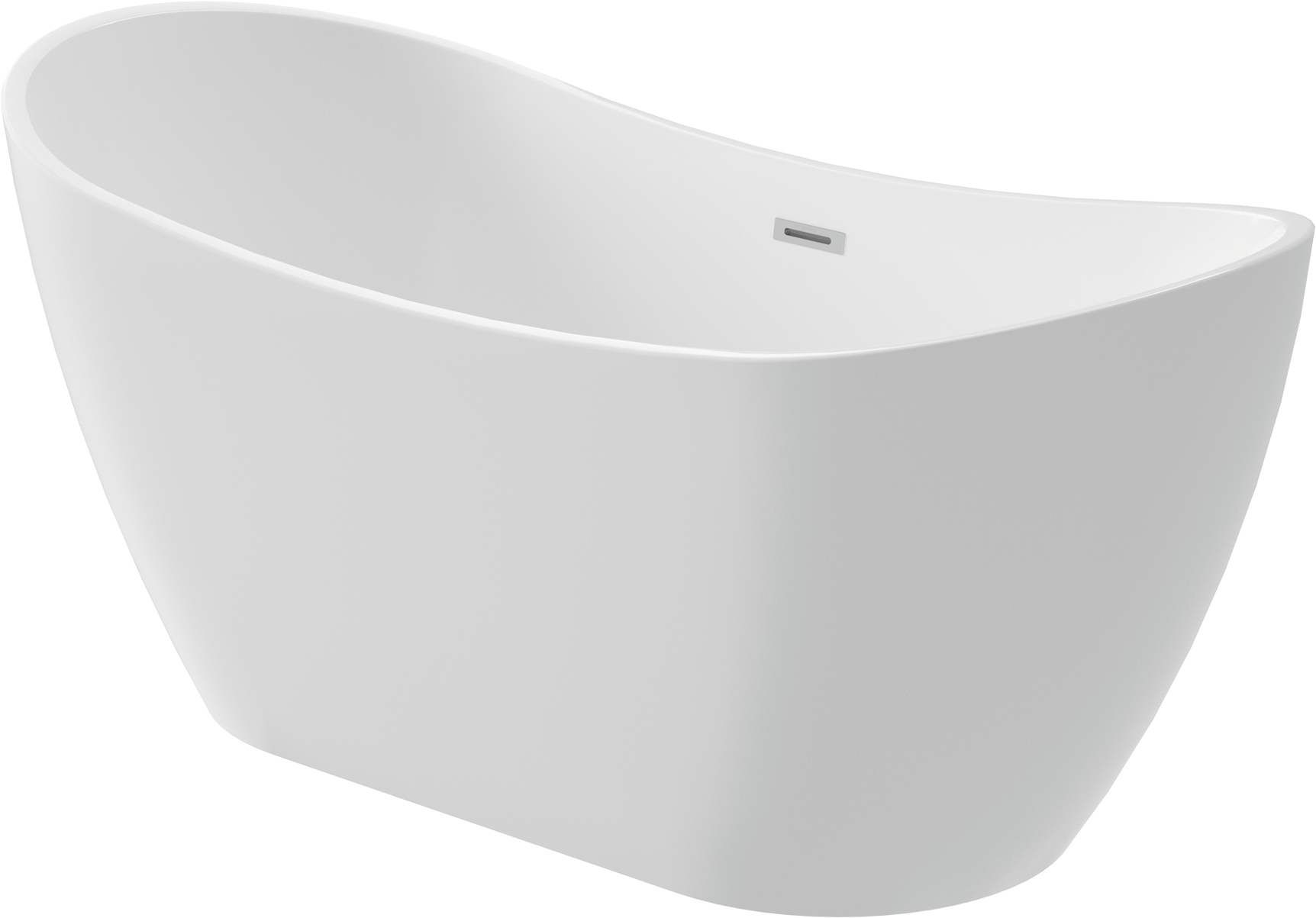 Deante Arnika vasca da bagno freestanding 160x72 cm ovale bianco KDA_016V