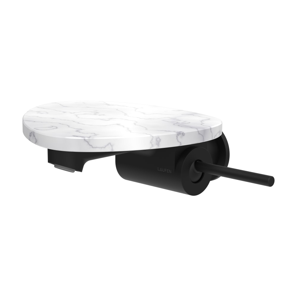 Laufen Ada rubinetto per lavabo da incasso bianco-nero HF506726515060